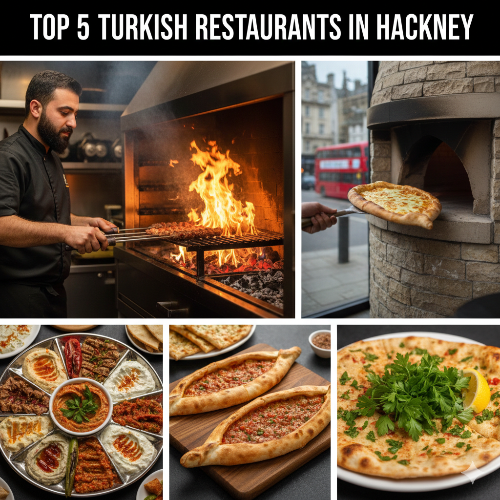 Top 5 restaurants in Hackney