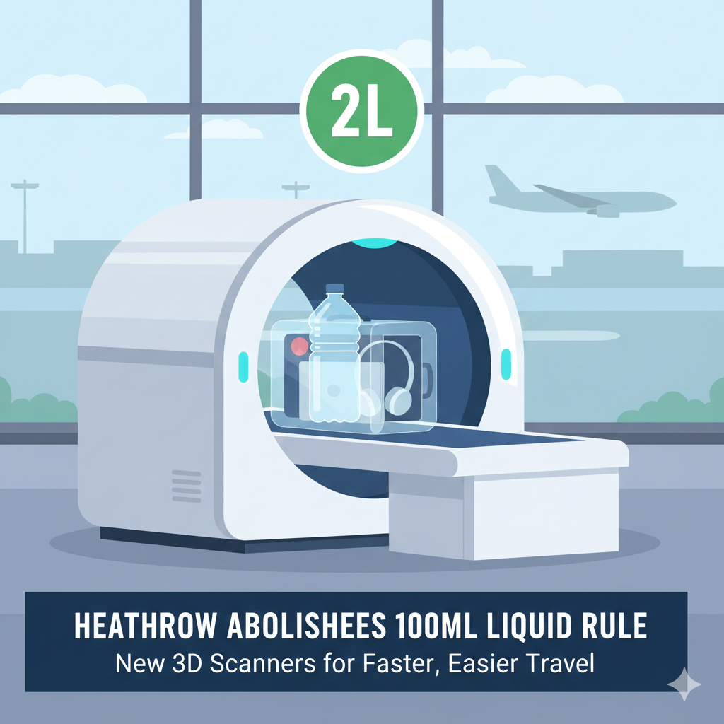 End of 100ml liquid limit at London Heathrow