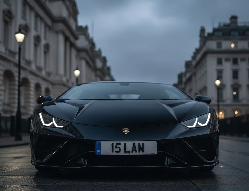 Exclusive '15 LAM' number plate fetches record price at UK auction