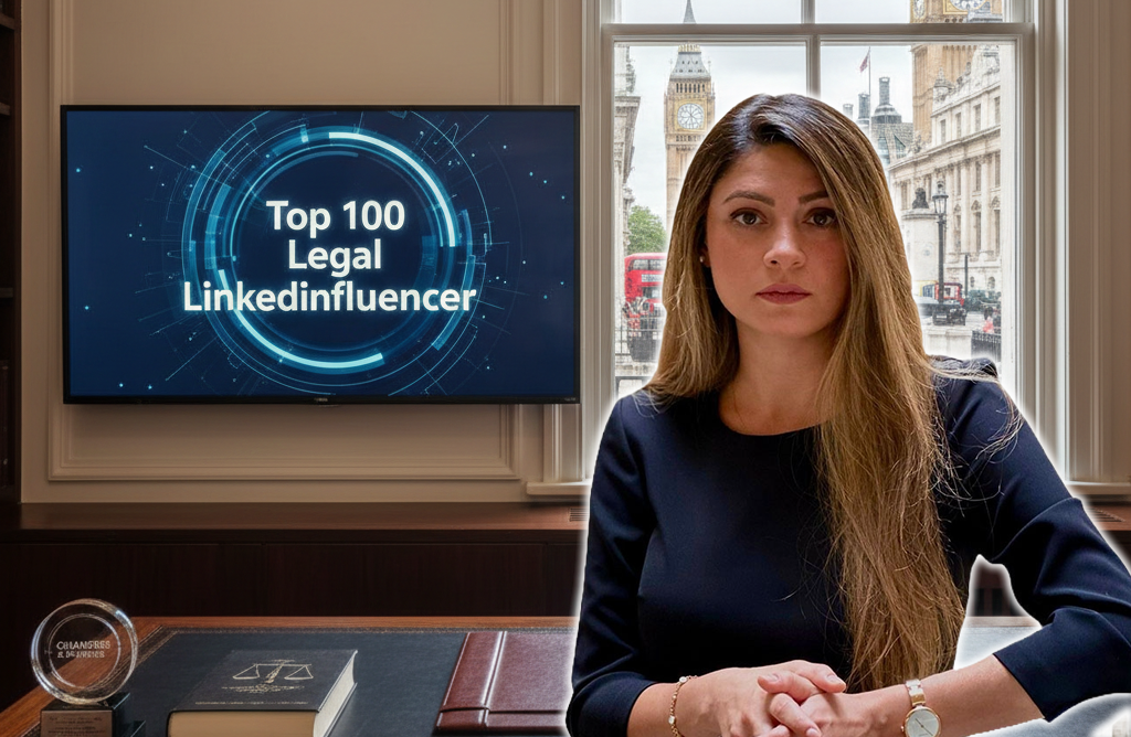 London based solicitor Buket Erdogan named among Top 100 Legal LinkedInfluencers