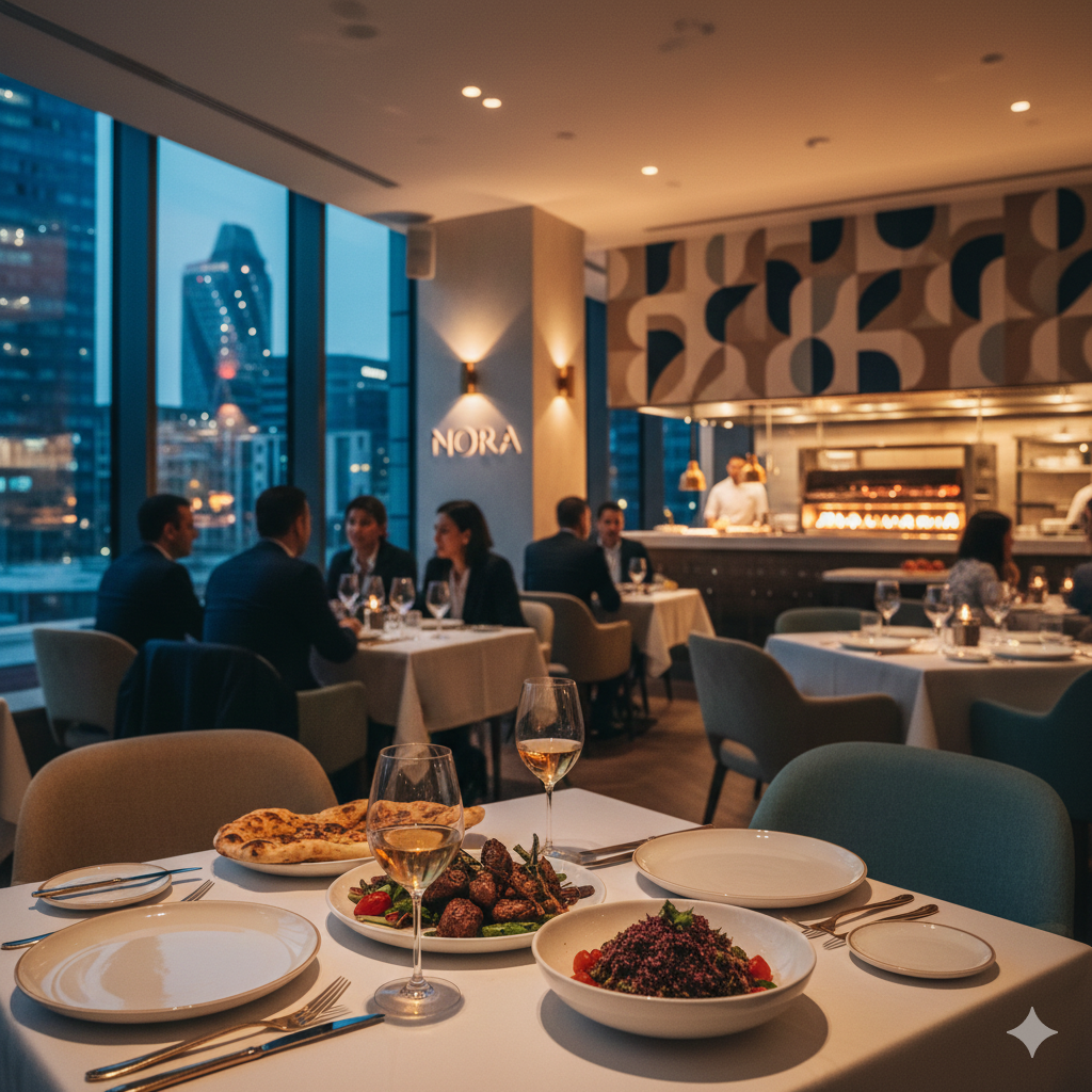 Nora: high-end Turkish restaurant opens in Canary Wharf