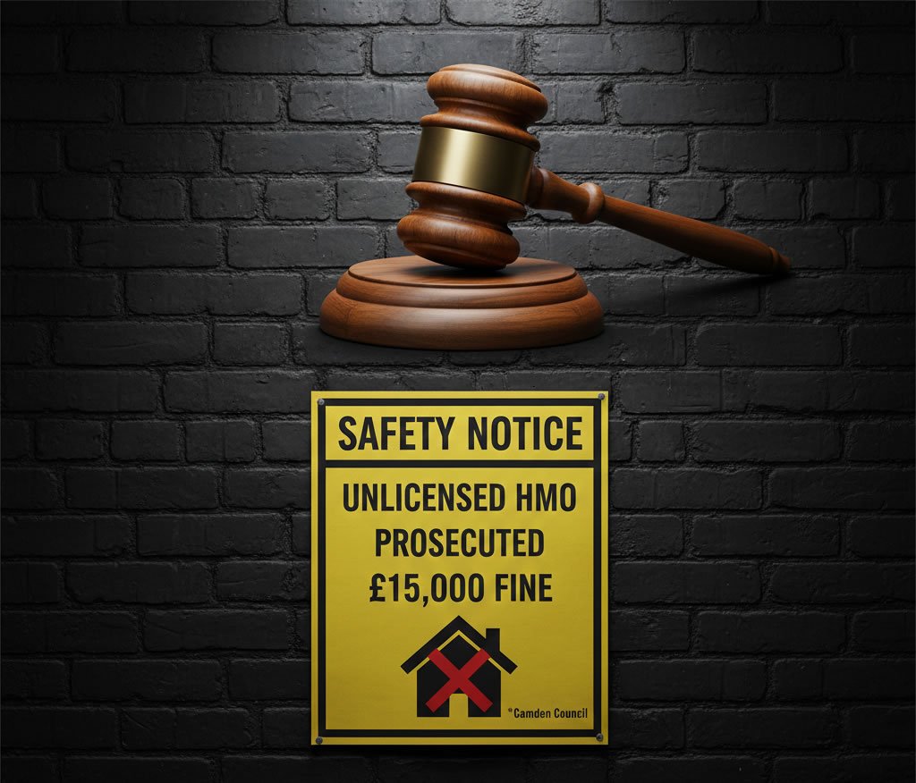 North London landlord hit with £15,000 fine for unlicensed HMO