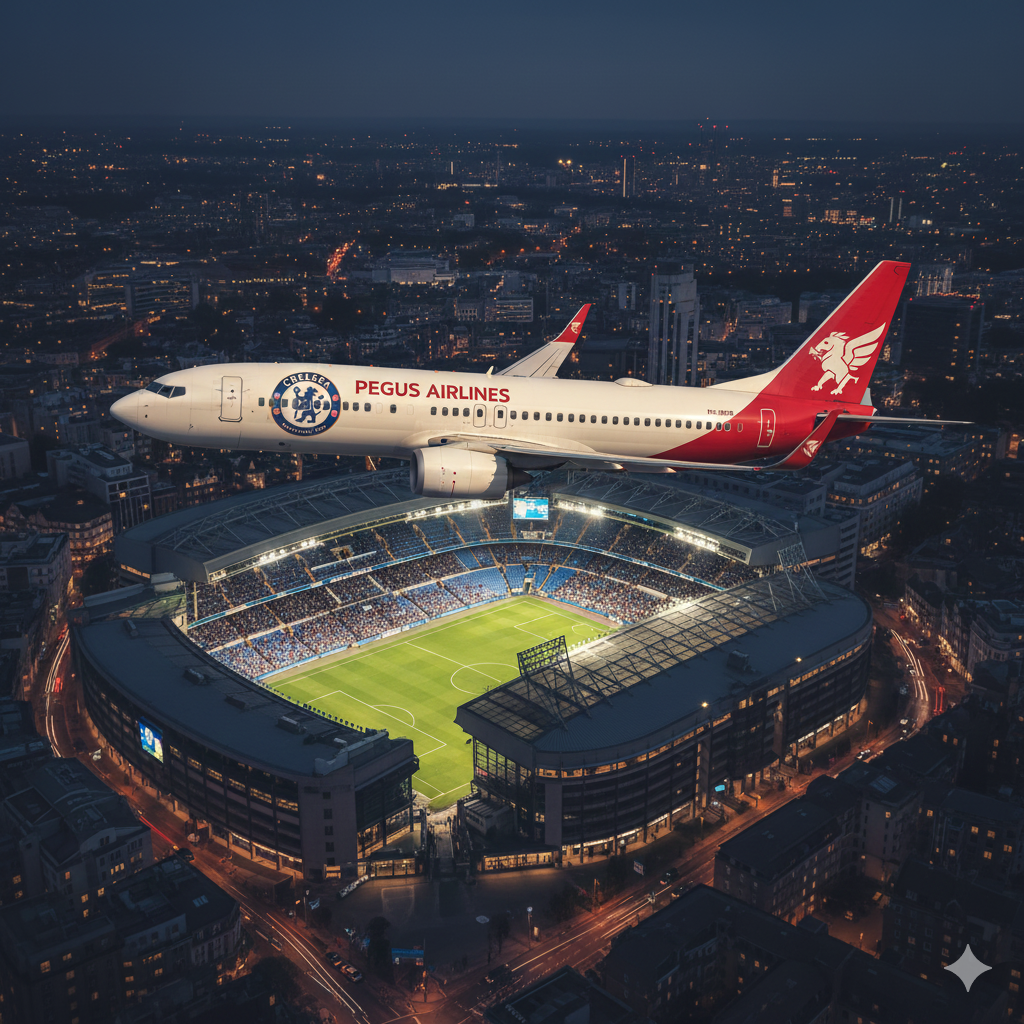 Pegasus Airlines becomes official airline partner of Chelsea FC