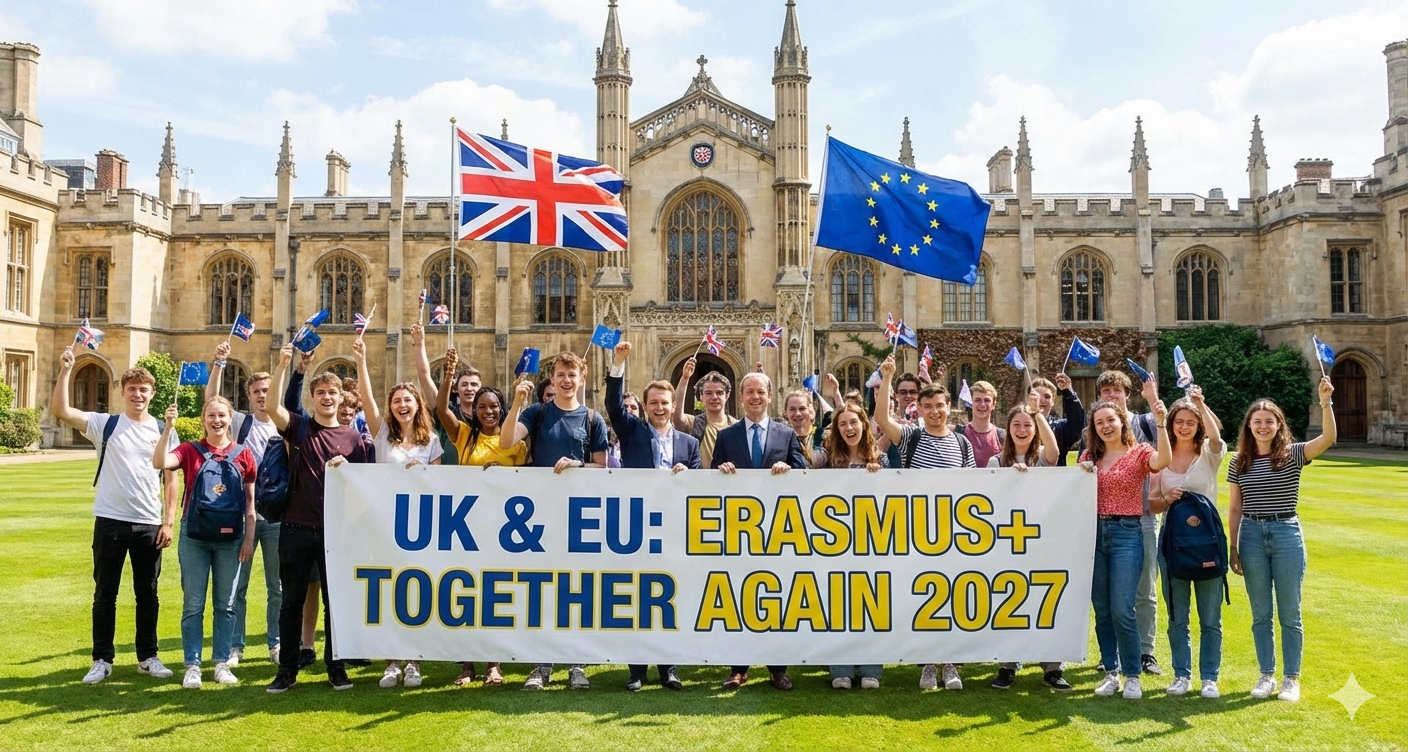 United Kingdom to rejoin Erasmus student exchange program in 2027