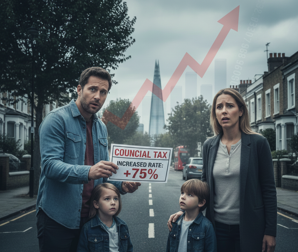 Warning of up to 75% rise in council tax for London residents