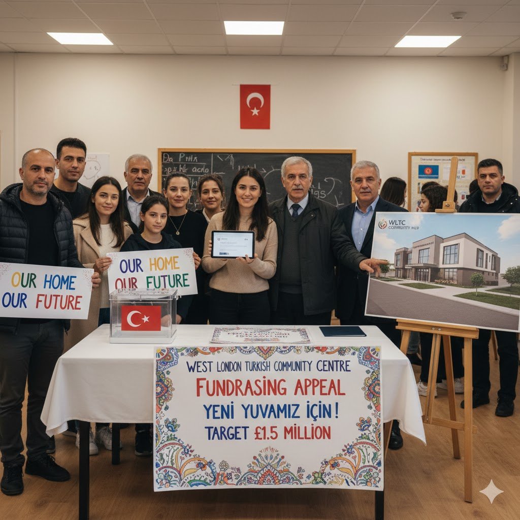 West London Turkish Community charity appeals for funds to secure its first community centre