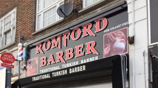 ROMFORD TURKISH BARBER COLLIER ROW